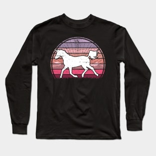 Unicorn Pink Sunset Long Sleeve T-Shirt